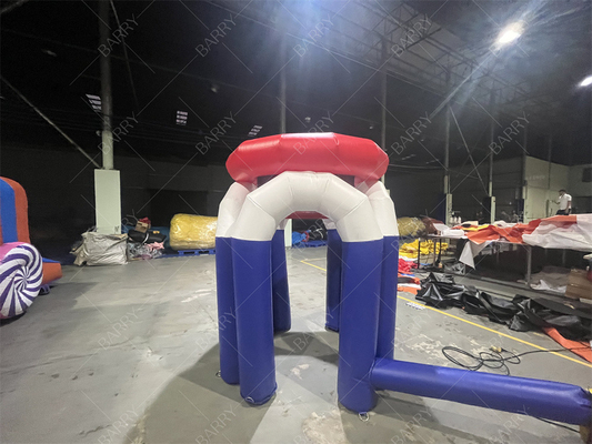 Riesige aufblasbare Basketball Hoop Schießen Spaß Spiele Mit Luftpumpe Für Basketball Party Event Spiele