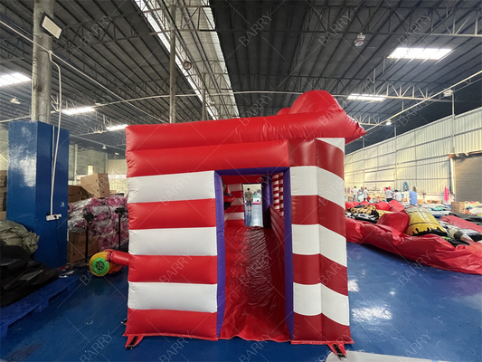 Sport 3 Spiel Karneval Spiel Booth 4 In 1 Combos aufblasbare Grand Carnival Spiel Zelt