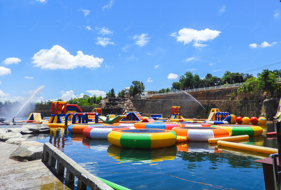 PVC-Floating-Aquapark für Schwimmbäder