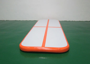 Orange kleiner 3m/10ft Gymnastik-Ausrüstungs-Sturz-Bahn-aufblasbarer Luft-Bahn-Satz