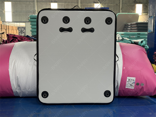 1.5×1.8x0.15m Dock Aufblasbare Wasserfischenplattform Yacht Schwimmende Hafeninsel
