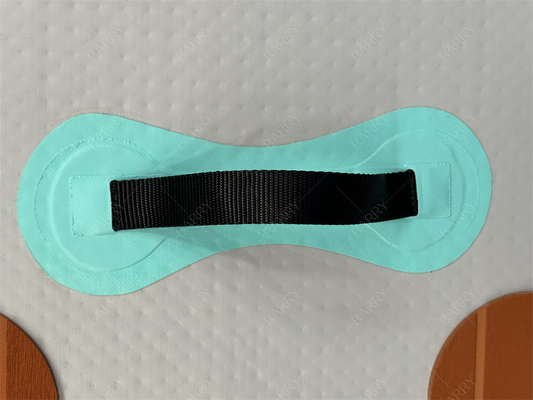 2.4×1.8x0.15m PVC-Floating Dock für Yacht Freizeit Dauerhafte und tragbare aufblasbare Floating Dock