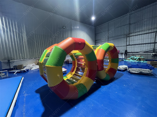 Große aufblasbare Wasserspielzeuge See-Spielzeuge aufblasbare Wasser-Roller-Rad Pool aufblasbare Rad