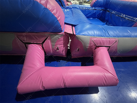 8.4x3.6x6m benutzerdefinierter Springer Sprungkinder Pink Princess aufblasbare Wasserrutschen für die Party