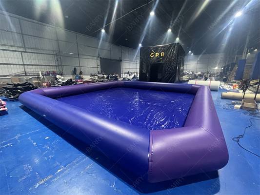 Barry Purple aufblasbares Schwimmbad Luftdichtes Außenschwimmbad aufblasbares Schwimmbad für Erwachsene