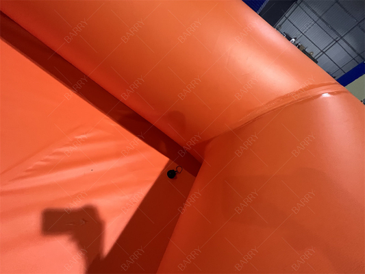 Großer luftdichtes Wasserschwimmbad Schwimmbad Orange für das Wasserspiel Sommer