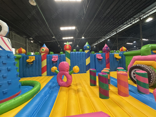 Custom World'S Biggest Kids Indoor Bounce House Vergnügungspark Aufblasplatz