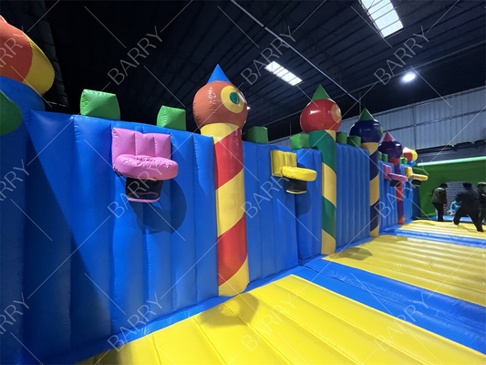 Außenwasserpark aufblasbares Wasserspielplatz Themenpark Indoor-Spielplatz Trampolinpark