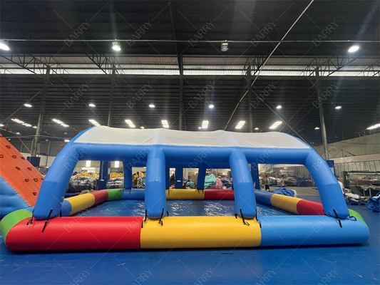 Kinder aufblasbares Schwimmbad mit PVC-Abdeckung 10x8x3.5ft