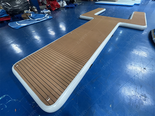 Anpassbare aufblasbare schwimmende Dock-Plattform aus PVC und EVA