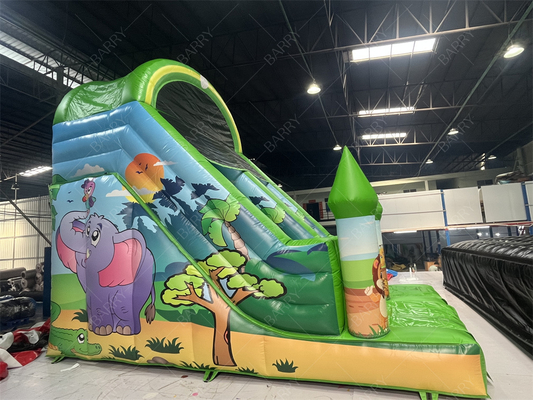 Anpassbarer 6x4M Tier aufblasbarer Rutscher für Kinder