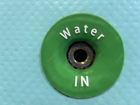 Kommerzielle, kundenspezifische PVC-Kinderbecken mit Abdeckung, aufblasbares Becken aus Drop-Stitch-Gewebe, Schwimmbad