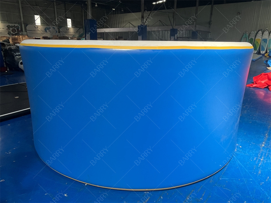 Mehrere Lufttechnologie Kundenspezifischer Tragbarer Wasserpool Schwimmen DWF Kinder Aufblasbarer Pool Drop Stitch Stoff DWF Kinder Drop Stitch Pool