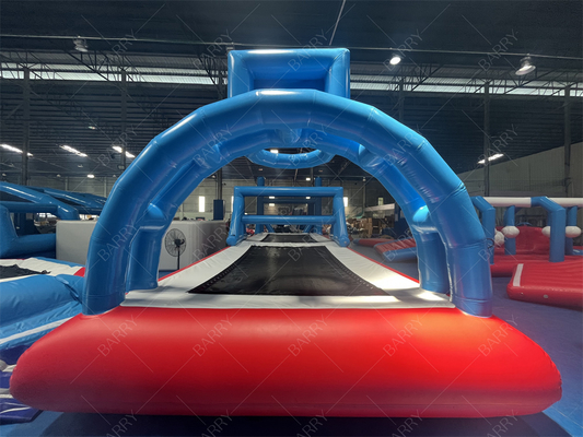 0,9 mm PVC schwimmender aufblasbarer Wasserpark, aufblasbare Wasserspiele, aufblasbarer Aqua Park für das Meer