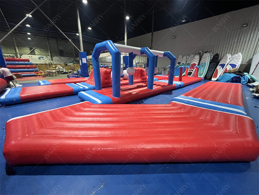 0,9 mm PVC schwimmender aufblasbarer Wasserpark, aufblasbare Wasserspiele, aufblasbarer Aqua Park für das Meer