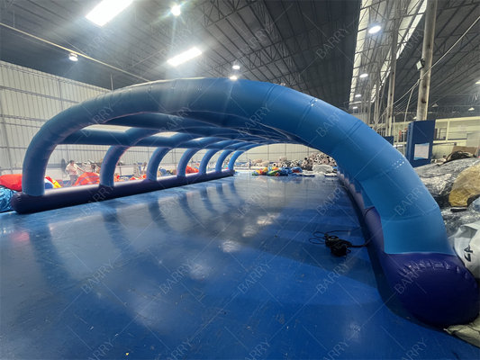 Kommerzielle Veranstaltung PVC-Kuppelzelt Dach Zelt Waschen Auto Shelter Aufblasbares Zelt Abdeckung Für Den Metallrahmen Pool