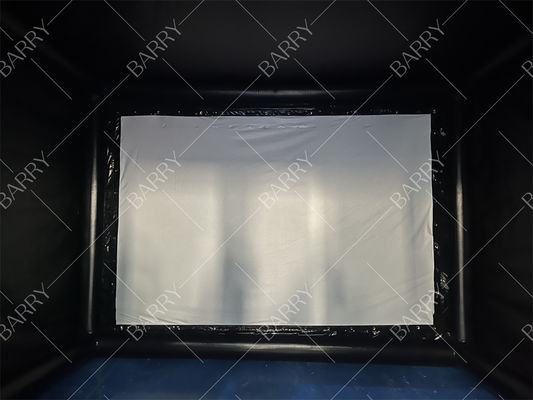 Portable Inflatable Outdoor Golf Simulator Enclosure With Hitting Screen