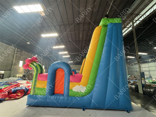 Outdoor Party Rentals Giant Inflatable Games Kids Flower Inflatable Climbing Wall for Sale