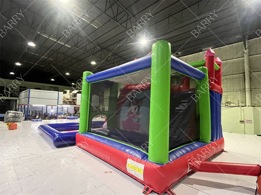 Kommerzielle Melodie Kuromi Cartoon Aufblasbare Wasserrutsche mit Pool für Party