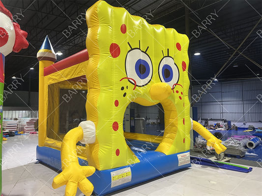 Zeichentrickfilm PVC Aufblaseschloss Spaß Sprunghaus für Themenparks oder Partys