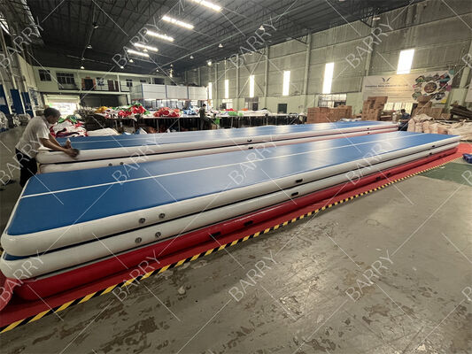 Luftmatte, aufblasbare Gymnastik-Tumbling-Matte 6,6ft 10ft 13ft 16ft 20ft 23ft 26ft Training Matten 4/8 Zoll