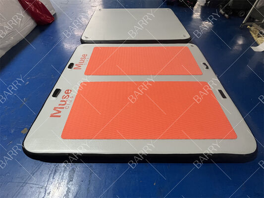 DWF Schwimmbadmatten aufblasbare Wasser-Yoga-Matte Aqua-Fysische Schwimmbadmatte