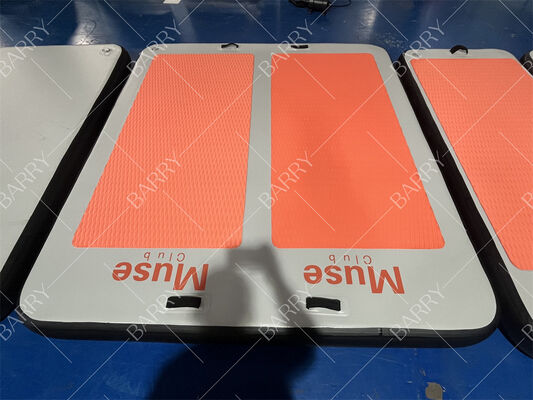 DWF Schwimmbadmatten aufblasbare Wasser-Yoga-Matte Aqua-Fysische Schwimmbadmatte