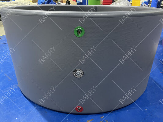 PVC Drop Stitch Aufblasbare Whirlpool Spa Außenmassage Spa Pool mit elektrischer Pumpe