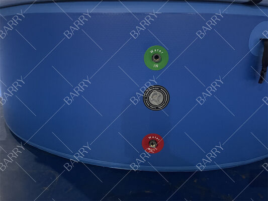 Langlebiger, günstiger Preis, große Größe, Kinder, Erwachsene, Familie, Schwimmen, Drop-Stitch-aufblasbarer Pool mit Abdeckung