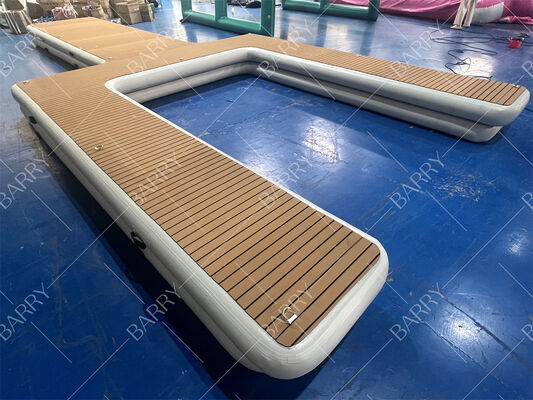 Wasser Schwimmende Insel Jetski Dock Aufblasbar Y Ponton Motorboot Dock Plattform