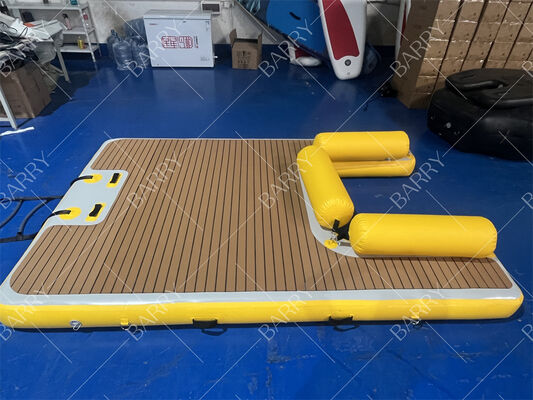 Drop-Stitch-Material Aufblasbares Schwimmendes Jet-Ski-Dock Aufblasbare Custom Jetski & Seabob Docks