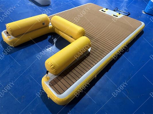 Drop-Stitch-Material Aufblasbares Schwimmendes Jet-Ski-Dock Aufblasbare Custom Jetski & Seabob Docks