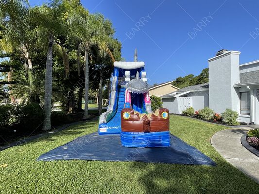 Haischema Dicke PVC aufblasbares Wasserpark Schwimmbad mit Wasserbecken für Kinder