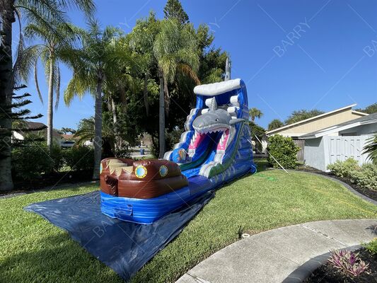Haischema Dicke PVC aufblasbares Wasserpark Schwimmbad mit Wasserbecken für Kinder