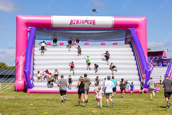 Teamentwicklungs-Spiel-im Freien aufblasbarer Hindernislauf 5k mit Plato PVC