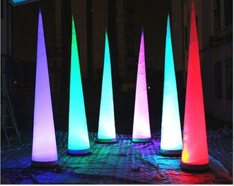 Sex-Rohr 8 führte aufblasbare Spalten-ändernde Farbe Lighing für Anzeige