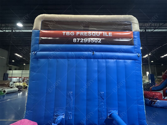 Moana-Themen Doppelspurige Schiebe aufblasbare Schiebe für Kinder mit Pool