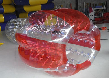 Kundengebundener feuerbeständiger aufblasbarer Spielwaren-Weg im Freien im Plastikblasen-Ball