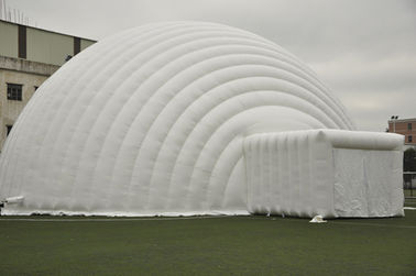Riesige weiße Ereignis-Hauben-aufblasbares Zelt-Wasser-Beweis PVC für Ausstellung