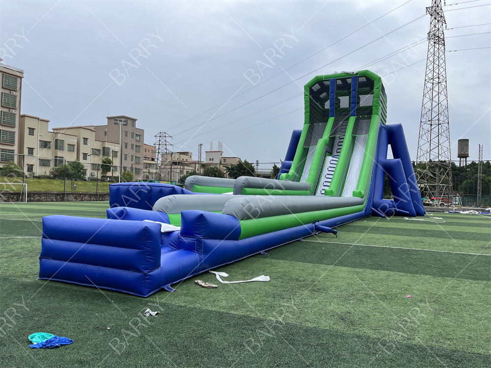Custom Kid Party Spiel Hoch 36x14x13m Stativ Riesenschleudern für große Veranstaltungen 5 km aufblasbare Hindernisstrecke