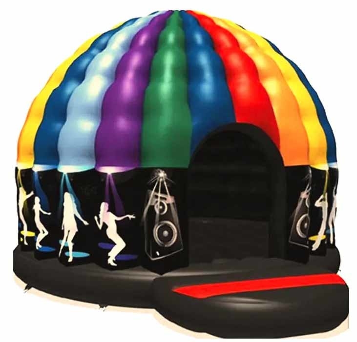 Disco Dome Bounce House aus PVC 7-15 Tage Produktionszeit für Ihre nächste Veranstaltung