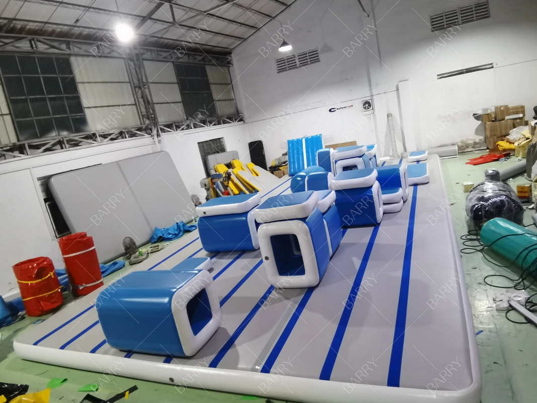 Aufblasbare Airtrack Tumbling Gym Mat für Gymnastik Erwachsene Ninja Warrior Hinderniskurs Parkour Air Track