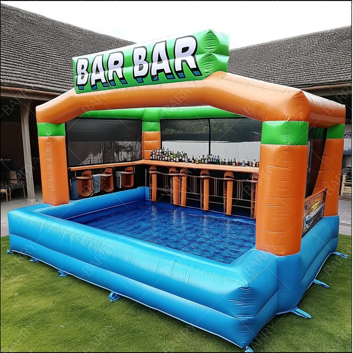 Großes überlegenes Design aufblasbar Schwimmbad Bar Schwimmbad aufblasbar Schwimmbad