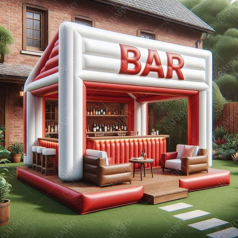 Erwachsene aufblasbare Poolbar in den Garten aufblasbare Poolbar mit Schwimmbad und Sitzplätze für Partys