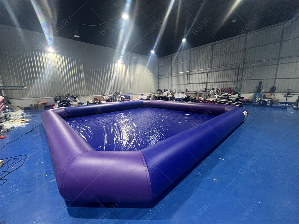 Barry Purple aufblasbares Schwimmbad Luftdichtes Außenschwimmbad aufblasbares Schwimmbad für Erwachsene