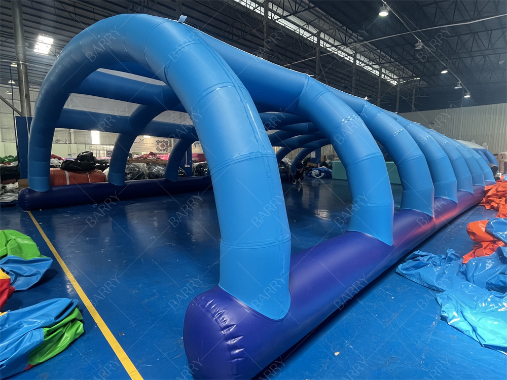 Kommerzielle Veranstaltung PVC-Kuppelzelt Dach Zelt Waschen Auto Shelter Aufblasbares Zelt Abdeckung Für Den Metallrahmen Pool