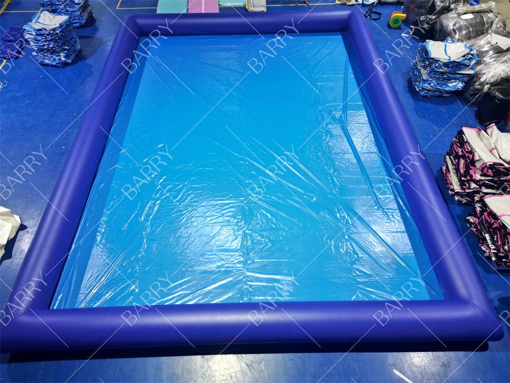 Customizable High Quality Rectangular PVC Deep Inflatable Swimming Pool for Adults and Kids
