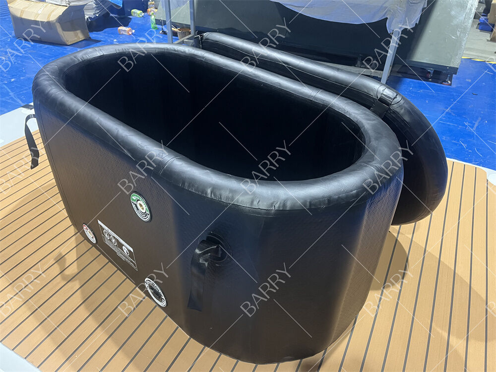 Hochwertiger aufblasbarer Drop-Stitch Eisbadepool für Therapie, Erholung und Kältetauchgang