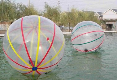 Große aufblasbare Wasser-Spielwaren Comercial, aufblasbares Wasser-bunter gehender Ball für Erwachsenen