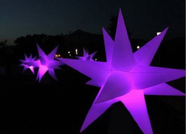 Kundengebundener aufblasbarer Werbungs-Produkt-Stern-Himmel führte Lichter für Partei